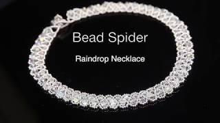 Bead Spider Raindrop Necklace promo