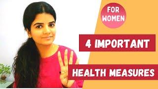 4 IMPORTANT Health Parameters for WOMEN  Before and During Pregnancy  Dr  Alka Pawalia