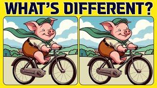 Spot the 3 Differences | Brain Workout 《A Little Difficult》