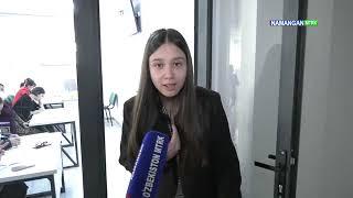 Namangan MTRK. Репортаж о проведении акции "Тотальный диктант".