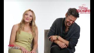 Tyler Hynes and Hunter King DISH interview for Hallmark's Holiday Touchdown: A Chiefs Love Story