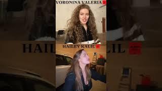 Which is better Hailey Kalil×VALERIA VORONINA When they sing Arabian Nights #challenge#arabiannights