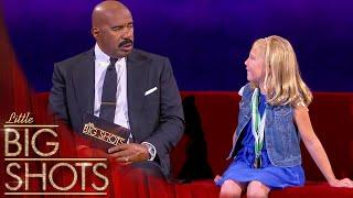 Steve Harvey Meets 9-Year-Old Animal Calling Champion Lilly Wilker!