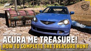 ACURA ME TREASURE! Treasure Hunt | How to complete | Series 5 Spring | FH5