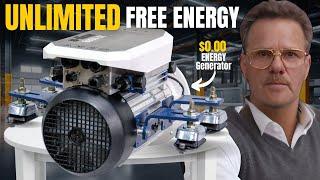 Troy Reed 110kW Magnetic Motor Free Energy Generator Future Renewable Energy!