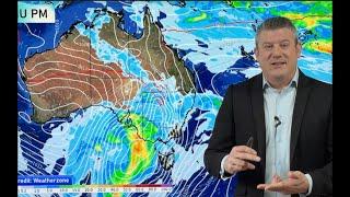 Australia 7 Day: Messy forecast = Rain chances