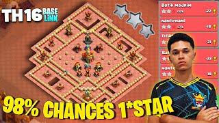 *TOP 08* ANTI ROOT RIDER TH16 WAR BASE LINK! TH16 NEW WAR BASE & LEGEND BASE 2024 | TH16 BASE LINK