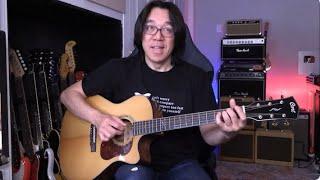 Killer Guitar! - Cort Gold-A6 Acoustic Guitar Demo