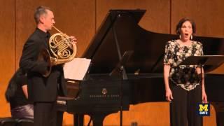 Michigan Chamber Players Perform "Nocturnes" by Arnold Cooke