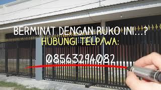 RUKO DIJUAL MURAH BANTING HARGA 3 UNIT DI PINGGIR JL. RAYA NYALARAN PAMEKASAN MADURA