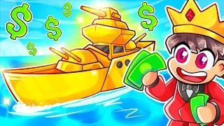 Spending $100,000 for The STRONGEST SHIP In Roblox!