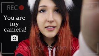 ASMR - YOU ARE MY CAMERA ~ Personal Attention and Affection! Lens Touching, Button Tapping ~