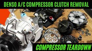 How to Remove Denso A/C Compressor Clutch | Teardown