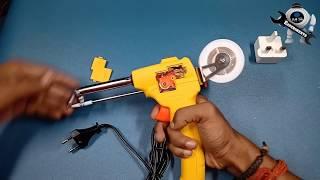 New gun type soldering iron by tomtop and 360° bench vice