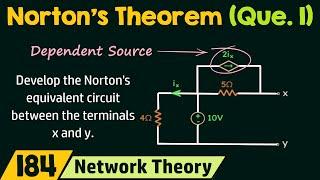 Norton's Theorem with Dependent Source