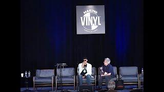 At "Making Vinyl, Nashville", A Last Minute On-Stage Interview with Singer/Songwriter Raul  Midón