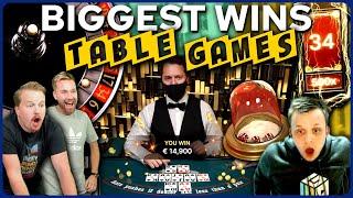 Biggest Wins on Live Casino TABLE GAMES!