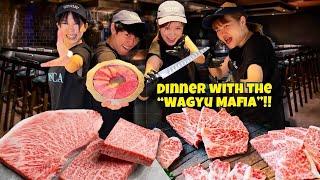 Japanese A5 Wagyu Beef BBQ on Custom $3,000 GRILL with the “WAGYU MAFIA” in Tokyo Japan