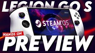 Lenovo made a Steam Deck - Legion Go S Hands-On Preview (CES 2025)