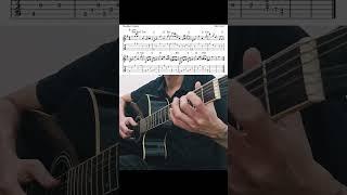 Learn To Play Beautiful Riff In Second #guitar #tabs #acousticguitar