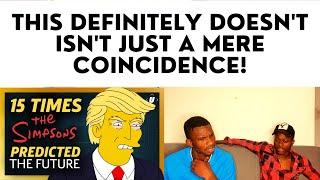 15 Times The Simpsons Predicted The Future | QUINSAN REACTS | THESE SURE AREN'T COINCIDENCES!