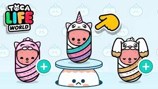 WOW! NEW CUTE BABIES IN TOCA BOCA // HAPPY TOCA