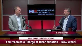 You Received a Charge of Discrimination - Now What?