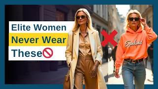 7 Items That Rich & Elegant Women Over 50 NEVER Wear Avoid These Mistakes!