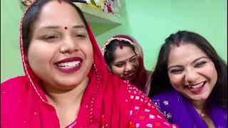 Jinval family vlog.537. Pooja also gave a gift to Sagar Ji. Pooja's anniversary. Part 4