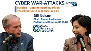 Cyber-war attacks - Russian-Ukraine conflict, critical infrastructure Impact  [Interview clip]
