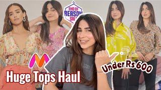 Huge Myntra Tops Haul | End of Reason Sale #mynta #sale