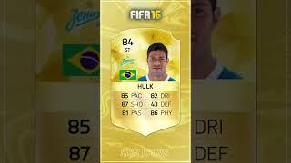 Hulk FIFA Evolution| FIFA 10 ️ 21 #fifa #fifa22 #hulk #evolution