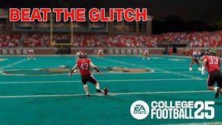 HOW TO STOP THE GLITCH KICKOFF | EA SPORTS COLLEGE FOOTBALL 25