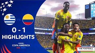 Uruguay Vs Colombia 0-1 Copa America 2024 Semi Final Highlights | URU VS COL