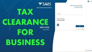 Get a SARS Tax Clearance Certificate (PIN) for my business/company ONLINE