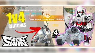 MEGATRON SET ️ SOLO vs QUAD  | SAUSAGE MAN