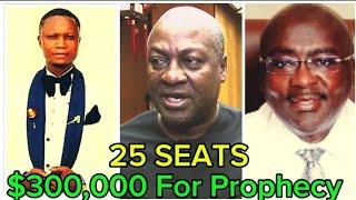 I will tell Ghanaians all his sècrets. $300,000 for prophecy&sàcrifices for him. Prophet Kusi sècrèt