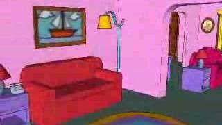 The Simpsons 3D House Tour