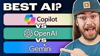 Which AI in 2024? ChatGPT vs. Gemini vs. Copilot