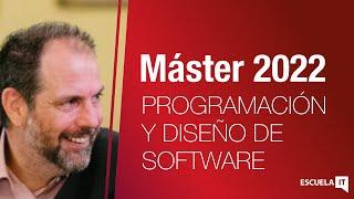 Máster 2022: Programación y diseño de software