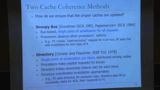 Lecture 31 - Consistency & Coherence - Carnegie Mellon - Computer Architecture 2013 - Onur Mutlu
