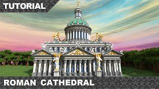 Minecraft Roman Cathedral Tutorial & Download Hagia Sophia