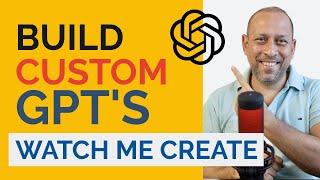Build a Custom GPT from Scratch - Open AI (Beginners Tutorial)