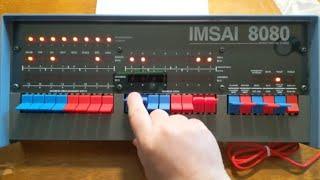 IMSAI 8080 Kit Demo