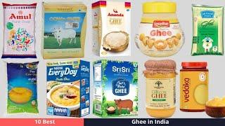 Top 10 Best Ghee Brands in India          #shorts #youtubeshort #viral#Ghee