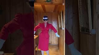 Yves Saint Laurent - magnificent red suit - so chic. #paris