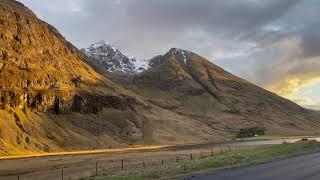 Loch Achtriochtan from A82 Road, Glencoe, Scotland