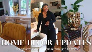 HOME DECOR UPDATE || updates + changes we made to turn our house into a HOME || modern colonial