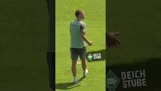 Intensives Training! Zoff zwischen Werder-Kapitän Marco Friedl und Mitchell Weiser! 