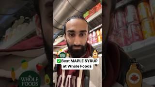 Best Maple Syrup to Buy at Whole Foods #maplesyrup #wholefoods #groceryhaul #ingredients